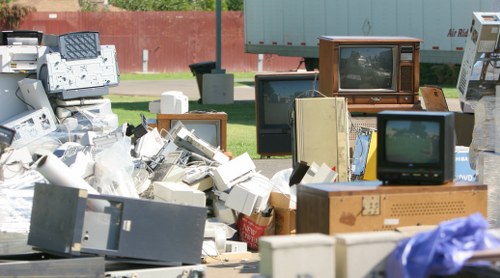 Secure document shredding during office clearance