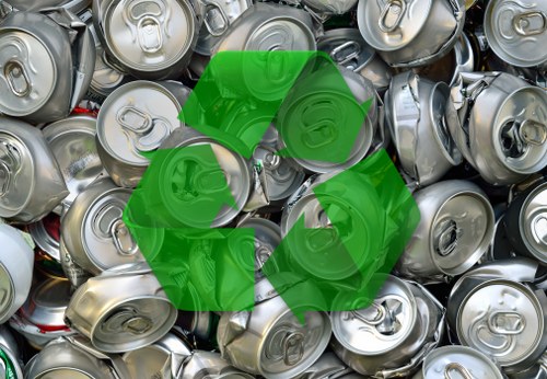 Recycling process in Lee waste management